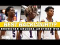 Best Backcourt in the Country⁉️ Brewster Cruises to Another Win