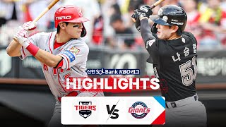 [KBO 하이라이트] 6.27 KIA vs 롯데 | 2024 신한 SOL뱅크 KBO 리그 | 야구