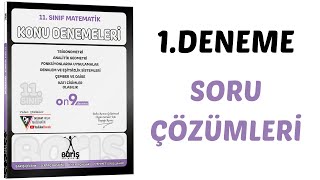 Barış Yayınları 11.Sınıf Konu Denemesi - 1