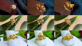 Latest 22k gold finger ring design with weight/finger ring design for women/ladies gold finger ring