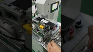 Folding and labeling machine for knives and forks #wire labeling machine #flag labeling mahcine