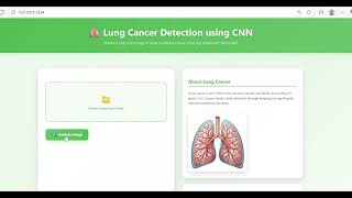 Lung Cancer Detection using CNN 🫁 | Final Year Major Project | Deep Learning + Medical AI
