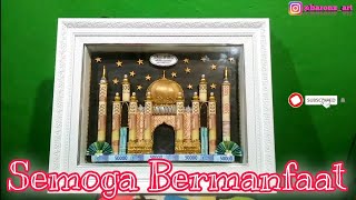 🔥 Terbaru Bosque || Tutorial Bikin Mahar Nikah 3D Bentuk Masjid Kubah Emas Dengan 10 Menara