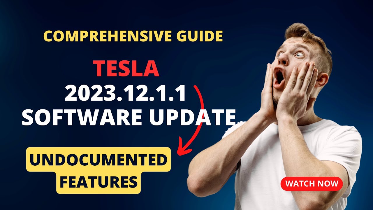 Tesla’s 2023.12.1.1 Software Update: The Hidden Gems You Need To Know ...