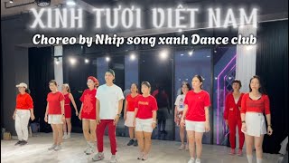 XINH TƯƠI VIỆT NAM | Bài Dân vũ Dance fitness with An (Bấm vào🔽để xem hướng dẫn cùng hướng đếm nhịp)