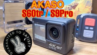 AKASO S60TR / S9Pro Action Camera 👍