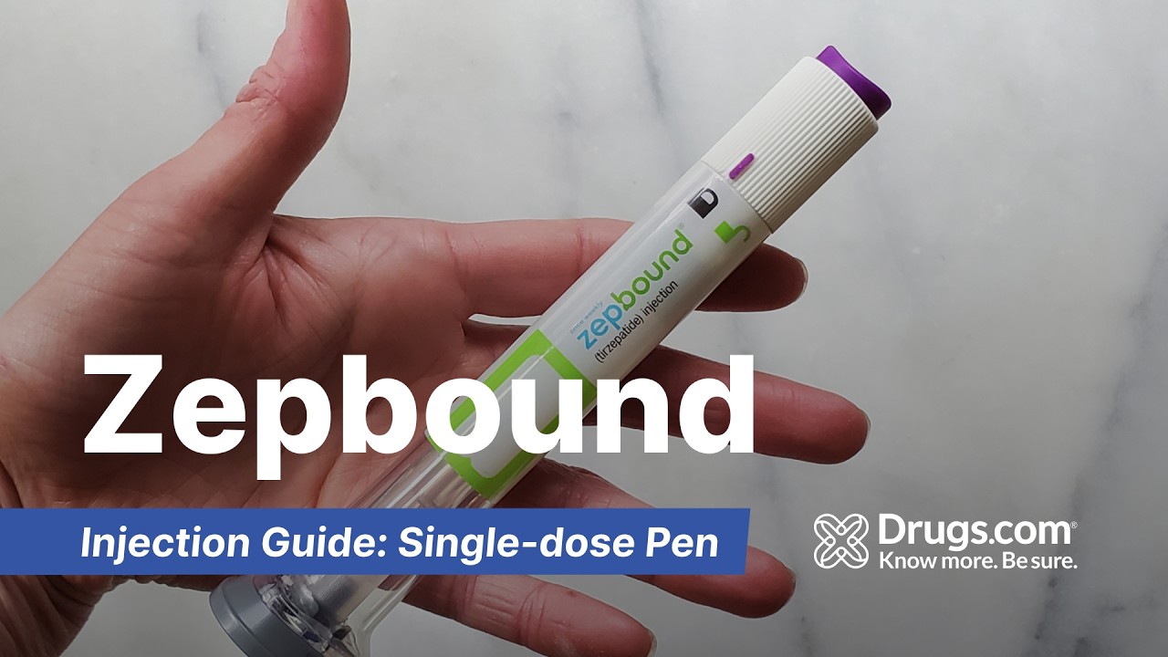 How To Inject Zepbound Step By Step Demonstration Youtube