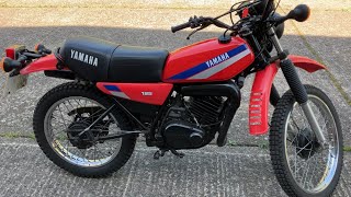 Yamaha DT125 MX - Walk Around and Short Ride Out (Classic Motorcycle)