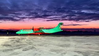 WINDROSE airlines. Зимові польоти літака ATR-72-600. Рейси Україною за ціною від 670 гривень.