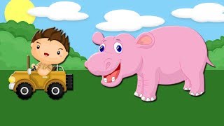 Safari and Farm Animal Sounds Song | Learn the Names of Animals | Kids Learning Videos