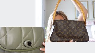 Luxury Haul - Double Handbag Reveal (Coach Pillow Madison \u0026 Louis Vuitton)