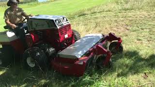 Ventrac 4500Z with tough cut demo