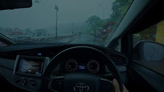 Driving in the rain in the city - relaxation to relieve stress, sleep instantly