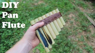 How to Make a Bamboo Pan Flute (DIY)