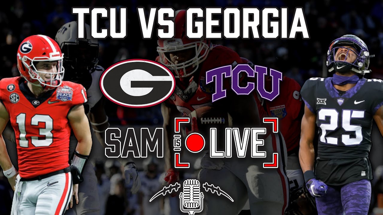 Georgia Vs TCU Live | 2023 CFP National Championship | College Football ...