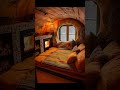 Cozy Winter Cabin and Peaceful Fireplace Sounds #snowfall #cozyhome #cozycabin