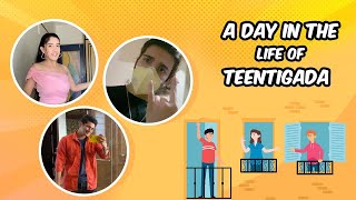 A Day In The Life Of Teentigada | Sameeksha Sud | Vishal Pandey | Bhavin Bhanushali
