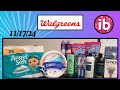 Walgreens Couponing Haul! 🔥 Double Register Rewards!!! 🔥 11/17/24-11/23/24