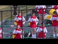 高校野球　東京大会　帝京高校　応援団チアリーダー　チアダンス　cheerdance