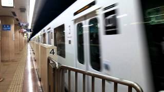 ［動画］　福岡市営地下鉄　中洲川端駅　JR九州305系電車発車