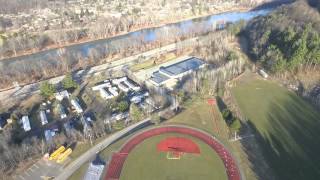 Phantom 3 over Chenango Valley High School, Binghamton NY