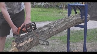 Сделай себе простое приспособление для заготовкы дров !!!