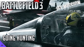 Battlefield 3: F-18 Jet Gameplay | Mission 4: Going Hunting | No Commentary 4K Gameplay Walkthrough