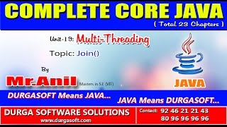 Core Java-Multi-Threading-Join()