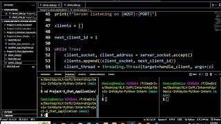 Oasis Infobyte Python Intern Chat Application