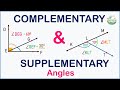 How to find Complementary and Supplementary angles