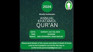 Khatamul Qur'an 2024