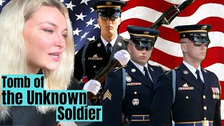 New Zealand Girl Reacts to the Tomb of the Unknown Soldier | Changing of the Guards