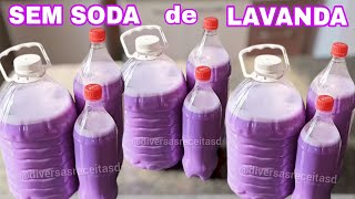 Sabão Líquido Perfumado de Lavanda Sem SODA ☆ Não Fico Mais Sem