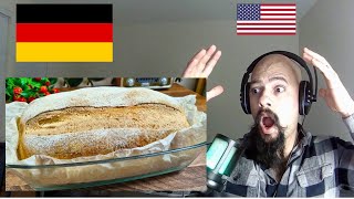 American Reacts To German bread👌 You Must Try This 100 Year Old Recipe | German Recipe