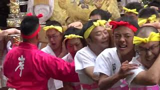 岸屋台山登り 生石神社秋季例大祭 本宮 令和元年