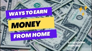 Work from Home: 7 Easy Ways to Make Money Fast