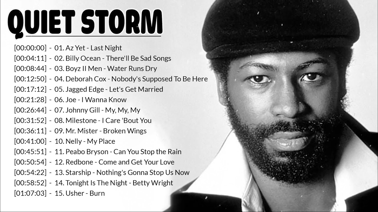 QUIET STORM GREATEST 80S 90S R&B SLOW JAMS Peabo Bryson, Teddy ...