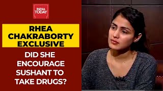 Did Rhea Chakraborty Encourage Sushant Singh To Take Drugs?; Actress Responds