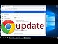 How to upgrade (update) Google Chrome browser