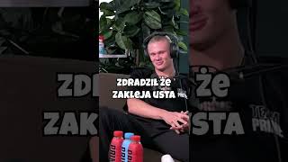 Dlaczego Haaland zakleja sobie usta taśmą? #shorts