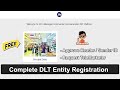 Complete DLT Entity Registration | Header Approval on DLT Platform | Send Request to Telemarketer