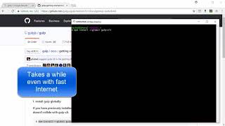 Installing Gulp