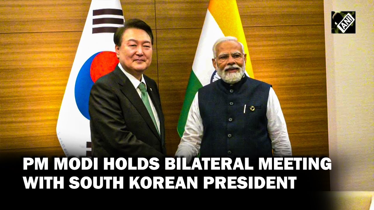 G7 Summit: PM Modi Holds Bilateral Meeting With South Korean President ...