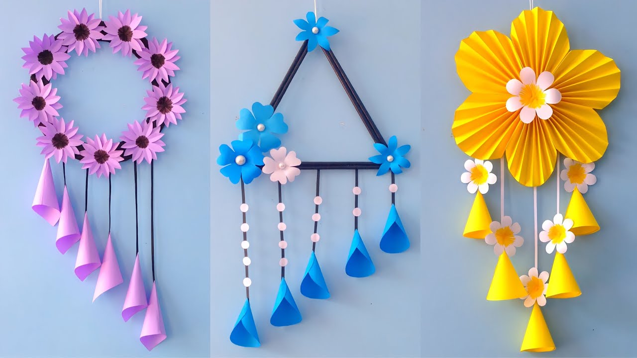 Wall Hanging Craft Ideas With Paper Easy For Kids Infoupdate Org