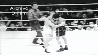 Bernabe Villacampo derrota por puntos a Hiroyoki Ebihara 1969