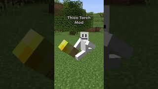 Minecraft But Torches Are Big... (Cursed Mods Pt. 4)
