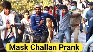 Mask Ka Challan Prank Ft. Krishan Panwar | krishan Ke Prank | Fajita TV | Prank in India