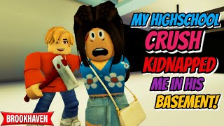 MY HIGHSCHOOL CRUSH KIDNAPPED ME IN HIS BASEMENT!!| ROBLOX BROOKHAVEN 🏡RP (CoxoSparkle)