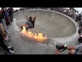 rip for red skate session at venice beach skatepark