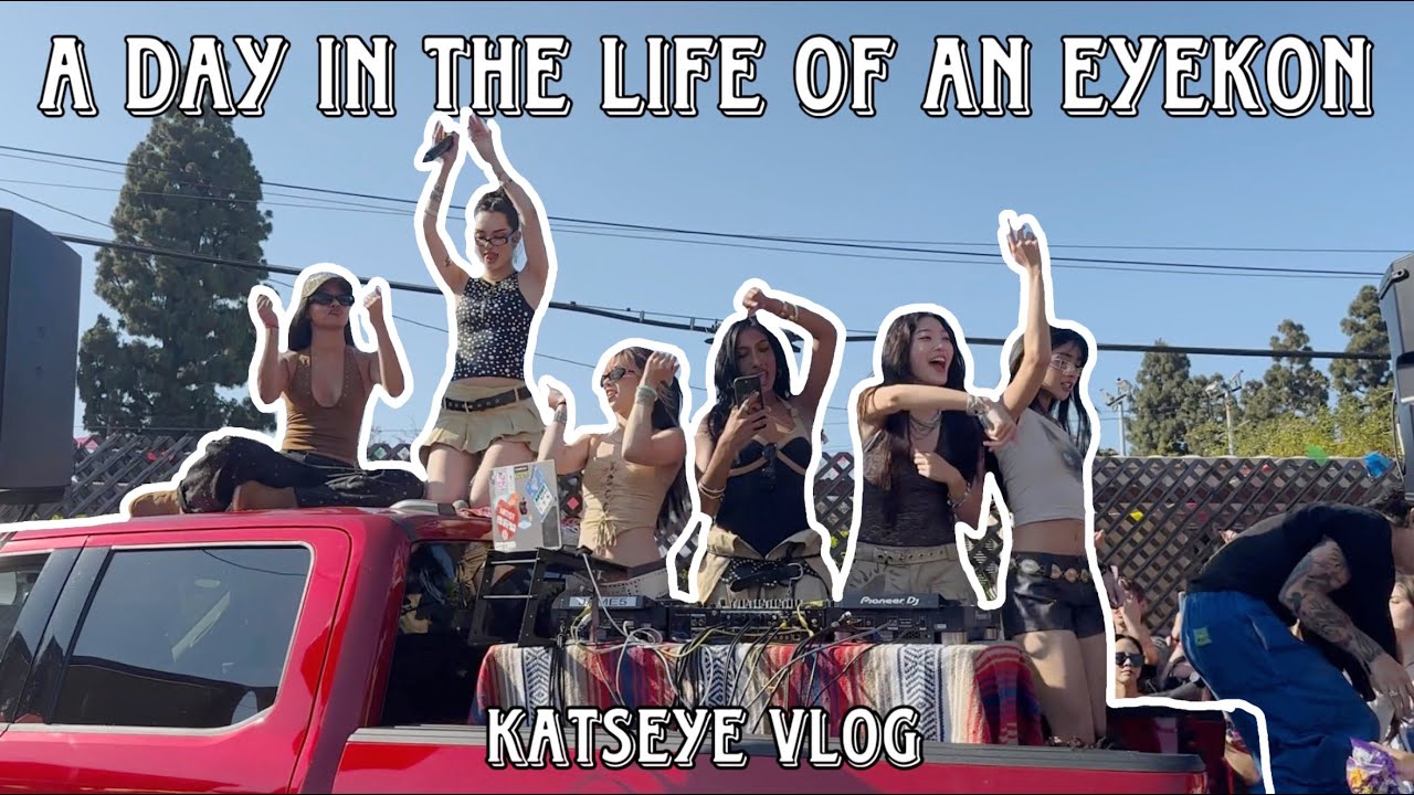 Katseye Fan Tailgating Event тшж Eyekon Diaries Youtube